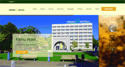 Desktop Screenshot of hotelparnu.com